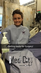 For a girl who has never had surgery she sure is getting it down the last few years...